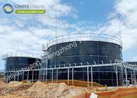 0.25mm Coating Thickness Glass Fused Steel Tanks For Digester Reactor