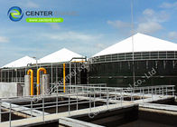 Potable Glass Lined Water Storage Tanks Excellent Aid And Alkali Resistance 