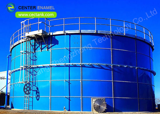 Corrosion Integrity Glass Lined Steel Tanks GLS Water Tanks For Pig Farm Plant
