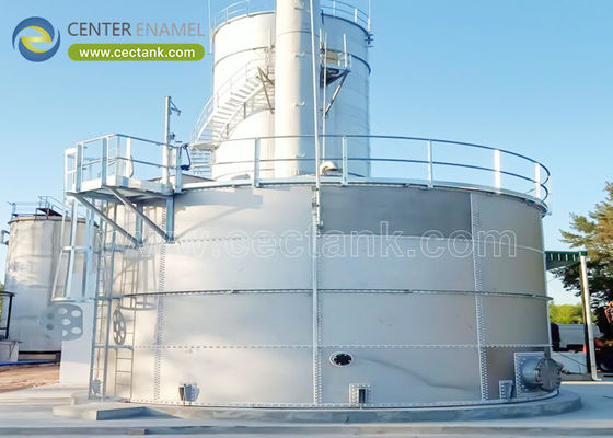 AWWA D103 Stainless Steel Storage Tanks Help Anaerobic Digestion Reactions