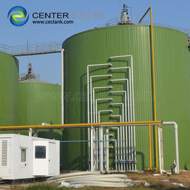 100000 / 100k Gallon Bolted Steel Dry Bulk Storage Tanks For Grain Storage