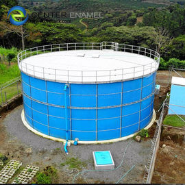 Bolted Steel Fire Fighting Water Tank For Fire Protection Adhesion 3,450N/cm