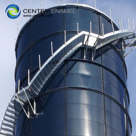 Smooth Glass - Fusedd - To - Steel Tanks As Grain Storage Silos For Corn And Seeds Storage
