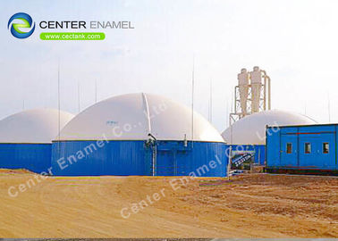 Bolted Steel Industrial Water Tanks For Commercial Fire Fighting Water Storage