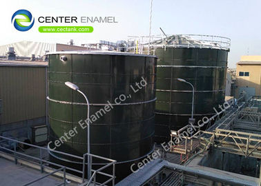 Glass Lined Steel Commercial Water Tanks With 20m³ - 20000m³ Capacity Flexible