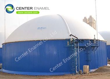 Aluminum Alloy Trough Deck Roof Bolted Steel Liquid Storage Tanks For Chemical Storage