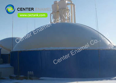 Glass Fused To Steel Bolted Agricultural Water Storage Tanks / Water Storage Systems For Farms