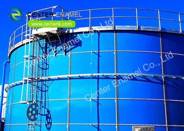 Glass Fused To Steel Bolted Biogas Storage Tank  20 M³ To 20,000 M³ Capacity