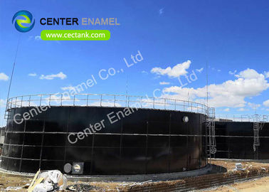 100 000 Gallon Glass Fused To Steel Water Tanks For Sewage Treatment Liquid Storage