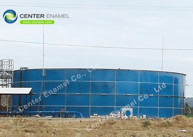 Eco - Friendly Glass Fused To Steel Leachate Storage Tanks For Landfill Leachate Treatment Plants