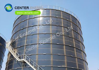 560000 Gallon Glass Lined Potable Water Storage Tanks With Glass - Fused - To - Steel Roof