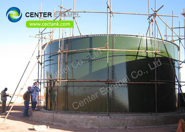 600 000 Gallon Glass Lined Water Storage Tanks For Fire Protection Water Storage