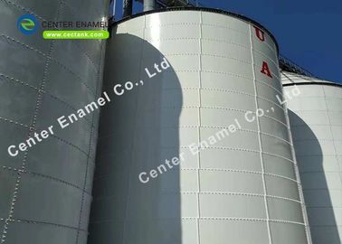 Easily Expanded Glass Fused To Steel Equalization Tanks With AWWA D103-09