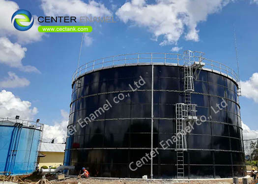 Anti Adhesion Biogas Storage Tank With Double Membrane Roofs