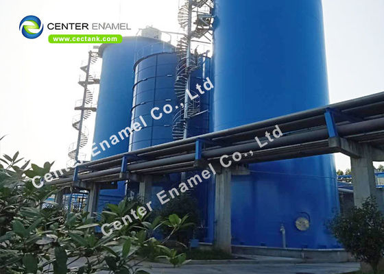 Corrosion Resistance Glass Fused To Steel Tanks For Potabe Water Storage 