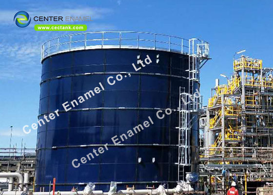 Glossy Anaerobic Digester Tank For Wastewater Treatment Plant