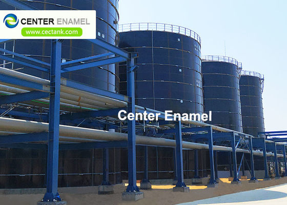Bolted Steel Liquid Storage Tanks For Oil And Gas Wastewater Treatment