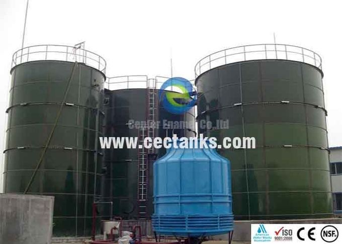 Glass Fused To Steel Anaerobic Digestion Tanks For Anaerobic Waste Treatment 1